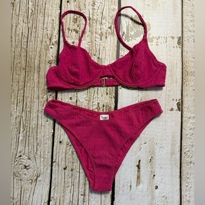 Montce Swim Bikini Set Size Small